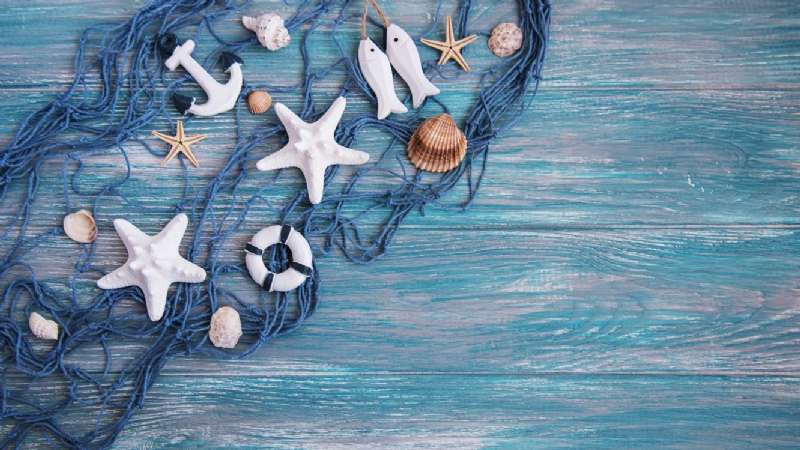 Marine Patterns Used in Textile and Decoration