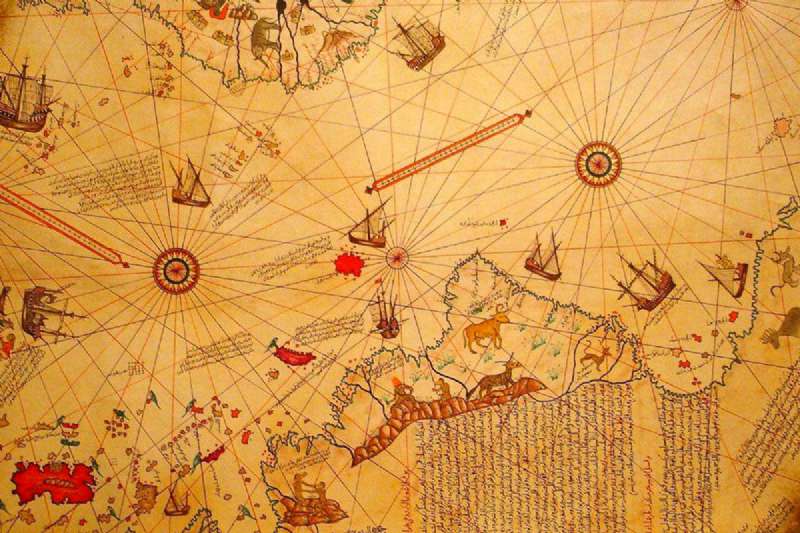 MYSTERY ON THE MAP OF PIRI REIS