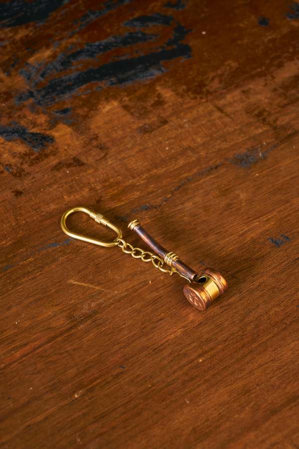 Hammer Whistle Keychain 