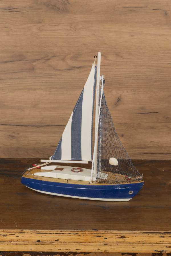 Blue Sailboat 