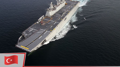Turkey's Largest Warship: TCG Anadolu Ship