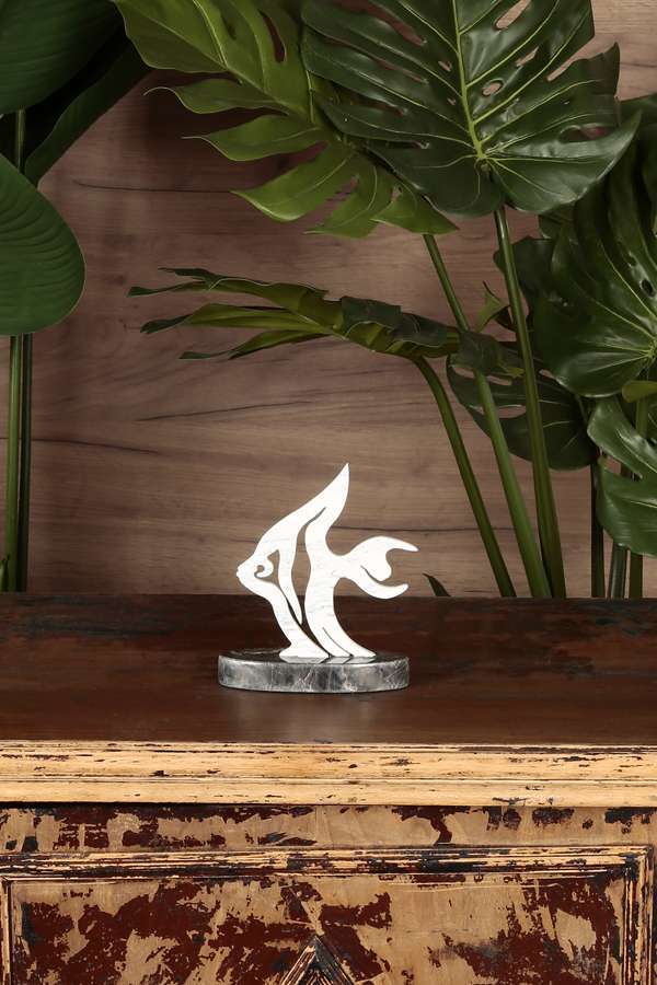 Marble Decorative Fish Trinket 