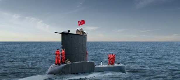 Turkish Navy's Deep Power Preveze Gür Submarine