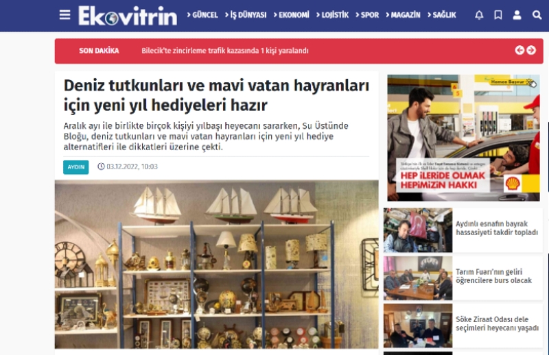 Christmas Gifts are Ready for Sea Fans and Blue Homeland Fans