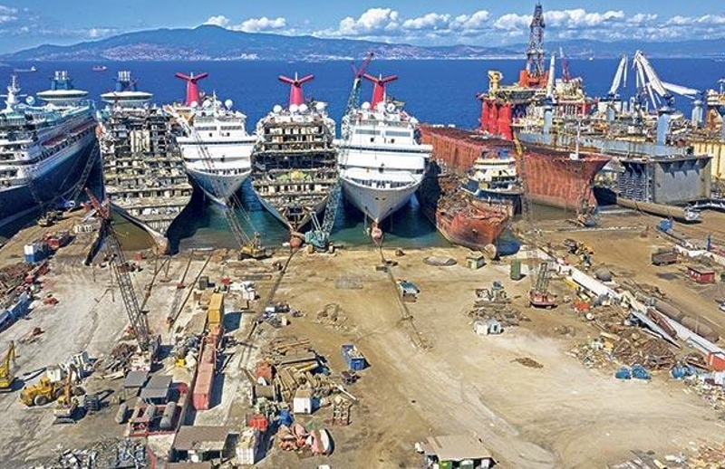 The Most Known Address of Ship Recycling, Aliağa Ship Breaking Facilities